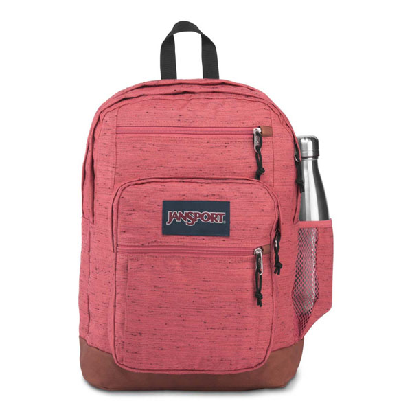 JanSport Backpack Cool Student Slate Rose Plain Weave