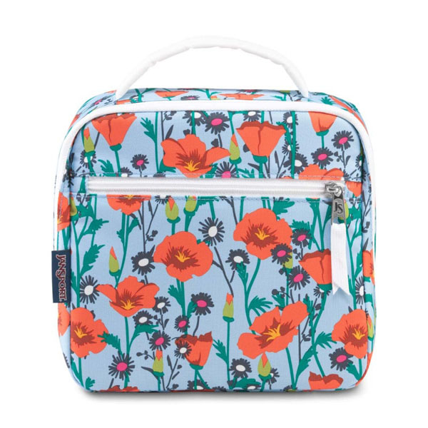 JanSport Lunch Break Poppy Garden Lunch Box
