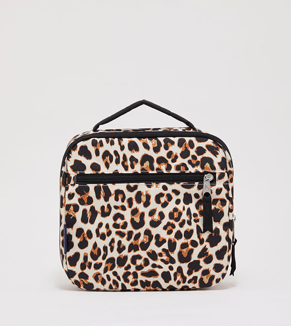 JanSport Lunch Break Leopard Life Lunch Box
