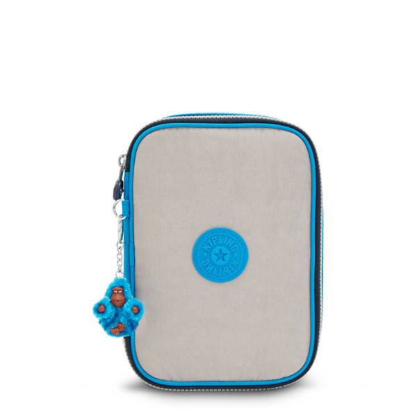 Kipling 100 Pens Lake Blue Pen Case