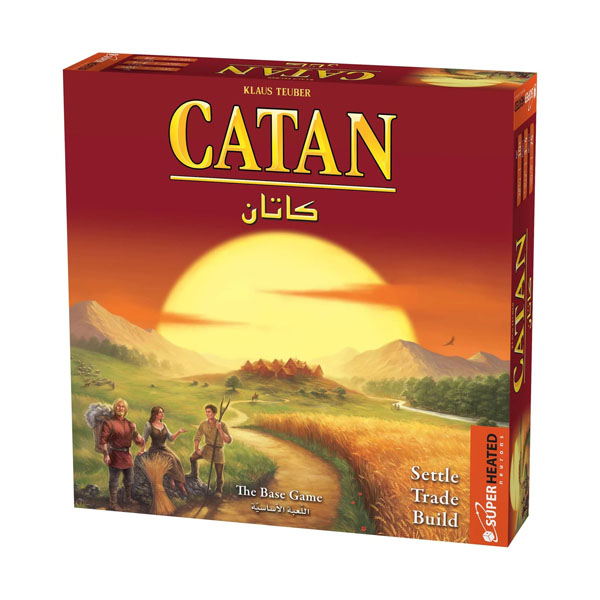 Catan Base Game 3-4 Players - كاتان اللعبة الأساسية