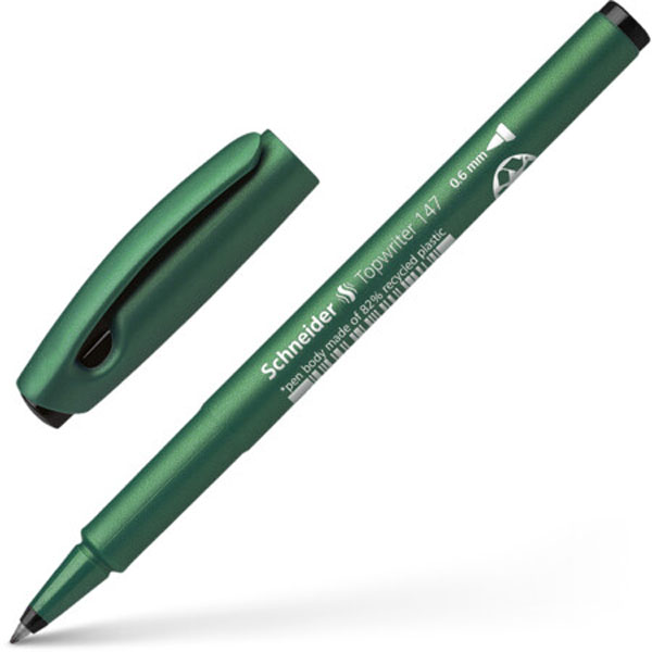 Schneider Topwriter 147 Fibrepren Black 0.6mm