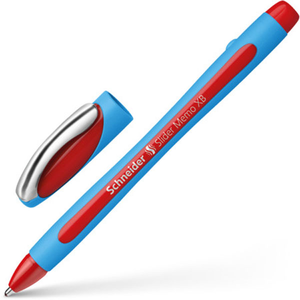 Schneider Slider Memo Ballpoint Pen Red XB