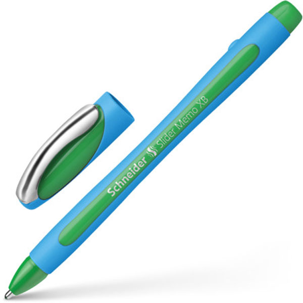 Schneider Slider Memo Ballpoint Pen Green XB