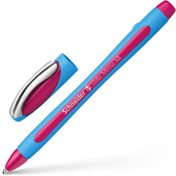 Schneider Slider Memo Ballpoint Pen Pink XB