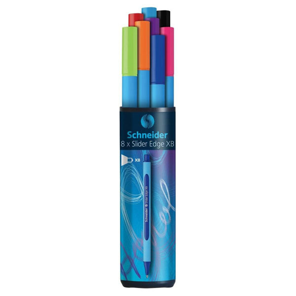 Cover: Schneider Slider Edge Ballpoint Pen Pack of 8 XB