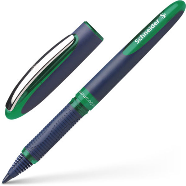 Schneider One Business Rollerball Pen Green 0.6mm