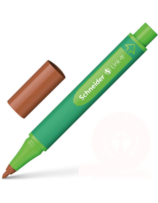 Cover: Schneider Link It Fibrepen Mahogany Brown