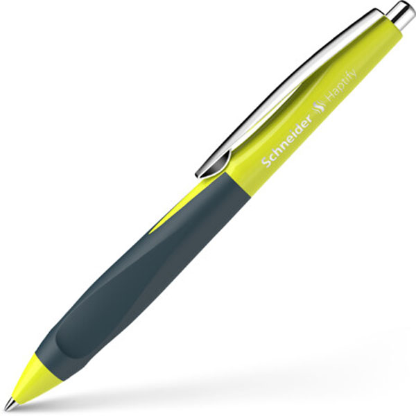Schneider Haptify Ballpoint Pen Yellow M