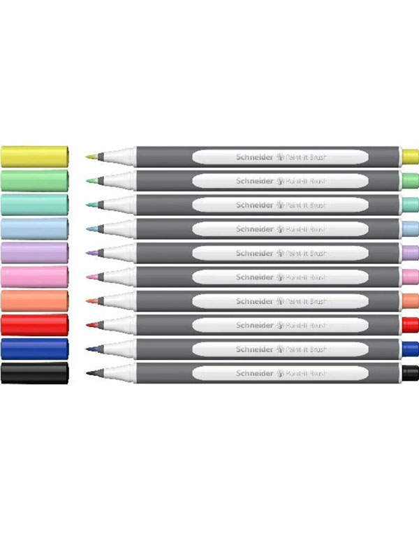 Cover: Schneider Paint It Brush Pens 10/Pack