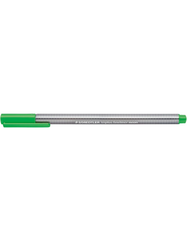 Cover: Staedtler Triplus Fineliner Marker Pen 0.3mm Neon Green
