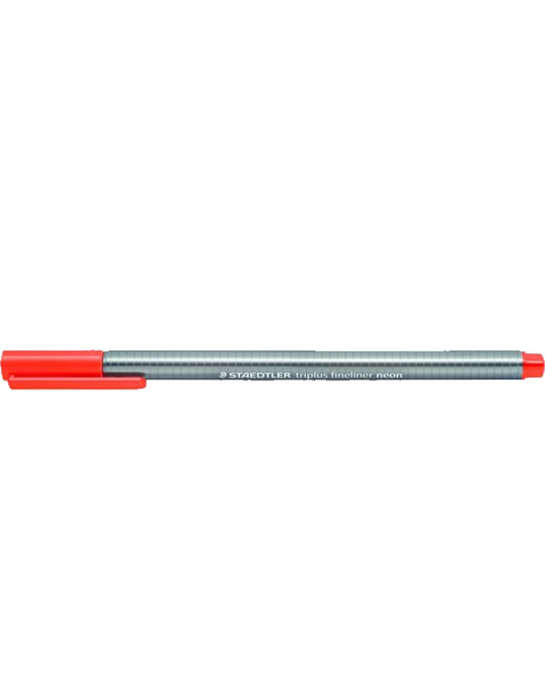Cover: Staedtler Triplus Fineliner Marker Pen 0.3mm Neon Red