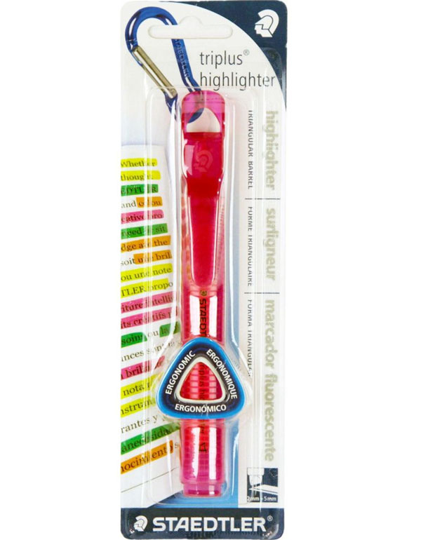 Staedtler Triplus Highlighter Chisel Tip Pink