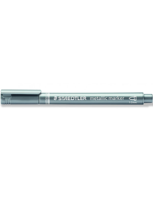 Cover: Staedtler Metallic Marker Pen Silver