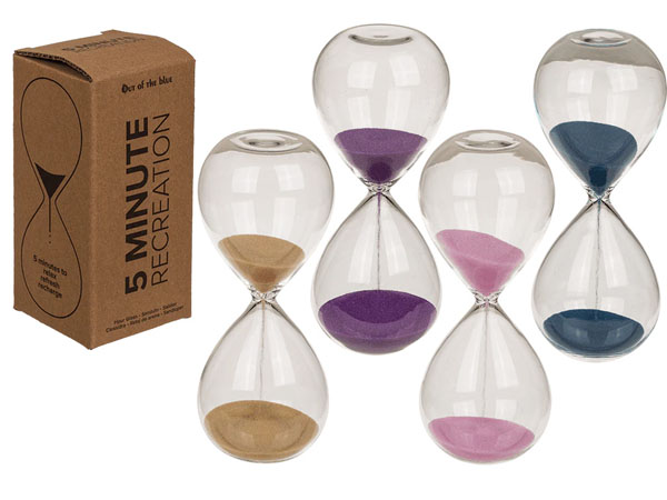 Cover: 5 Minute break Hourglass