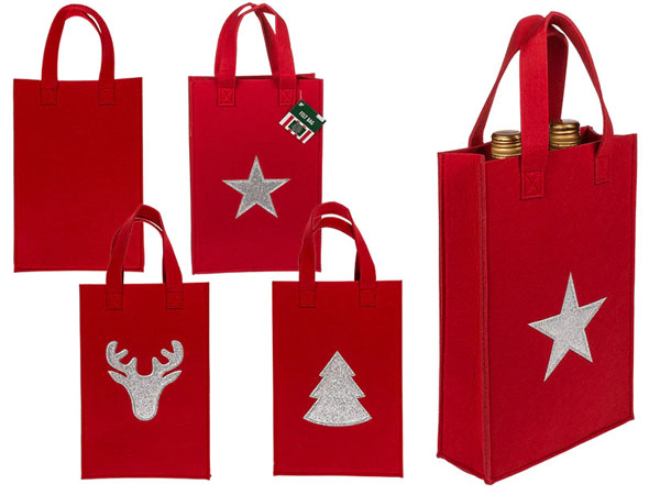 Cover: X-Mas Greetings Red Gift Bag