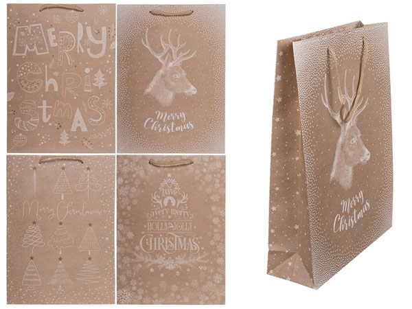 Nostalgia Kraft-Paper Gift Bag