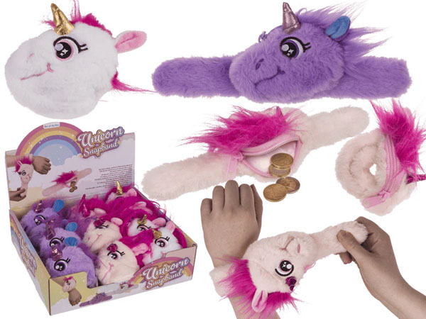 Cover: Unicorn Snapband with Plush Zipper Push