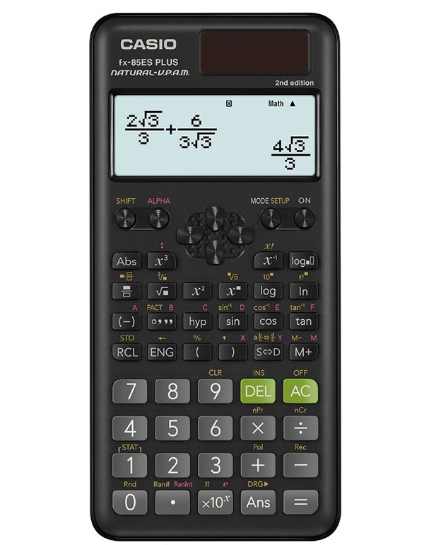 Casio FX85ES Plus 252 Functions Scientific Calculator