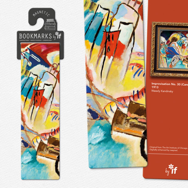 Classics Magnetic Bookmarks - Improvisation No. 30