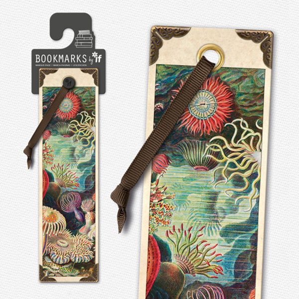 Vintage Bookmarks - Anemones