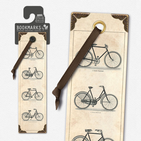 Vintage Bookmarks - Bicycles