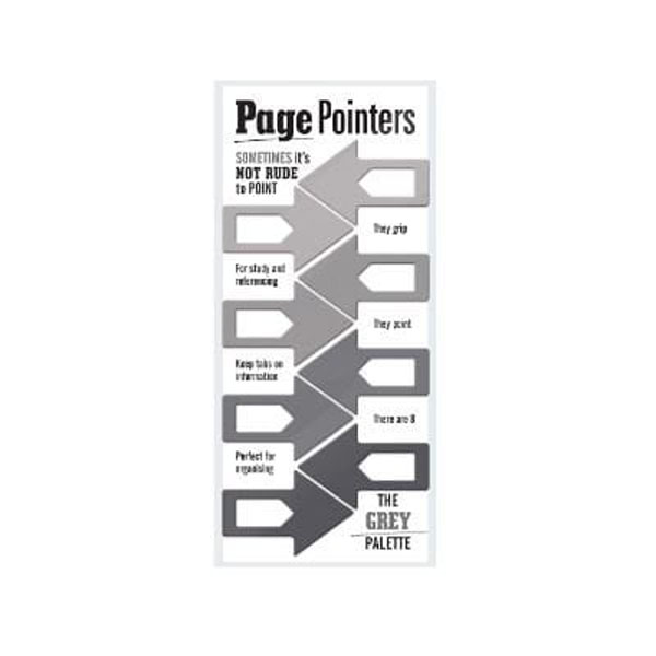 Page Pointers - Grey