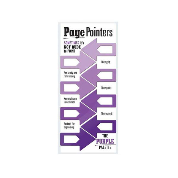 Page Pointers - Purple