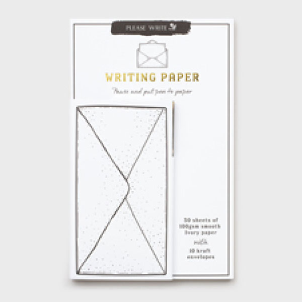 Cover: Please Write - WRITING PAPER