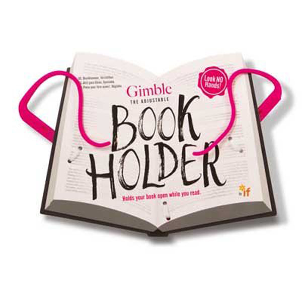 The Gimble Book Holder - Tickled Pink