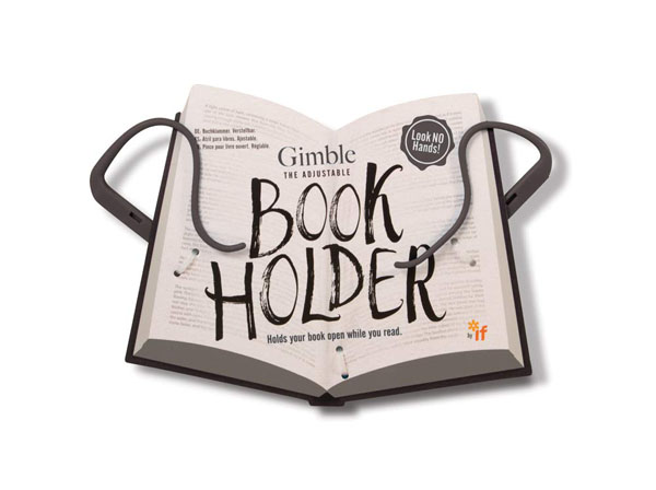 The Gimble Book Holder - Urban Grey