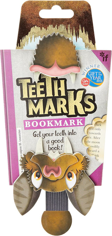 TeethMarks Bookmarks - Bat