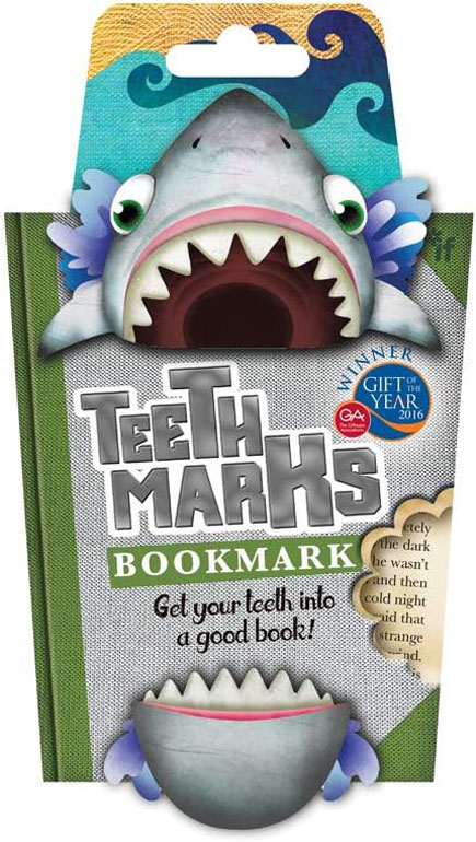 TeethMarks Bookmarks - Shark