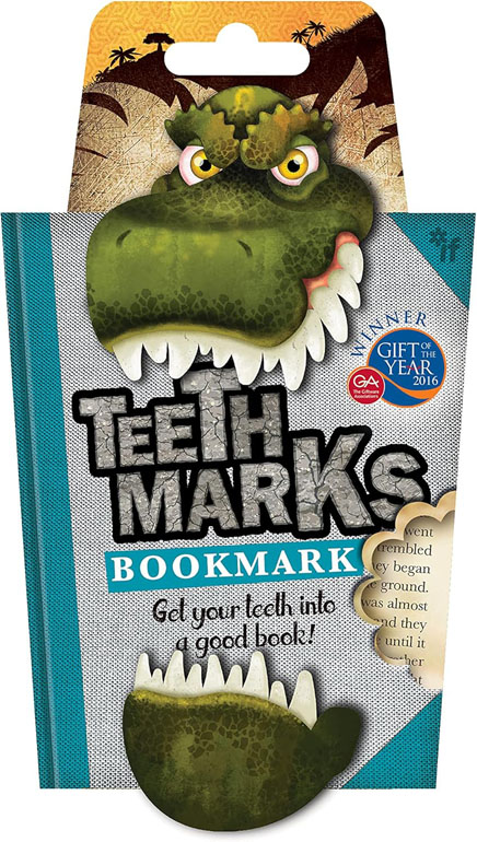 TeethMarks Bookmarks - T-Rex