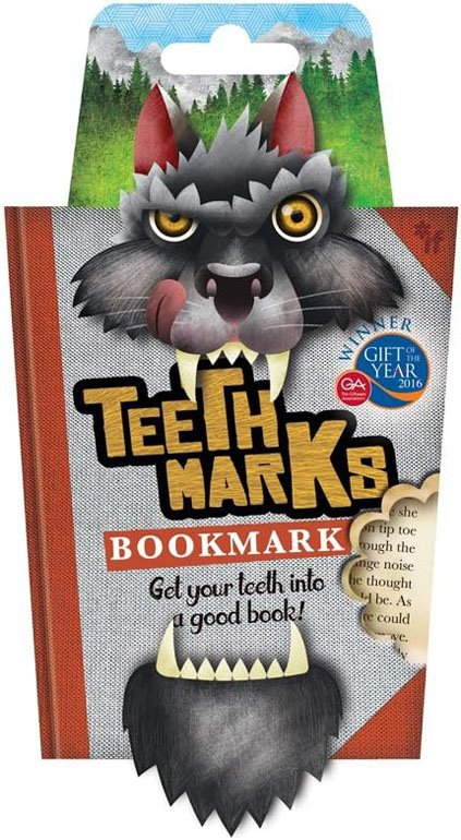 Cover: TeethMarks Bookmarks - Wolf