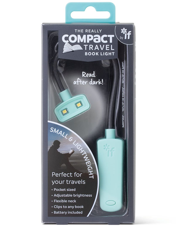 The Really Compact Travel Book Light Mint
