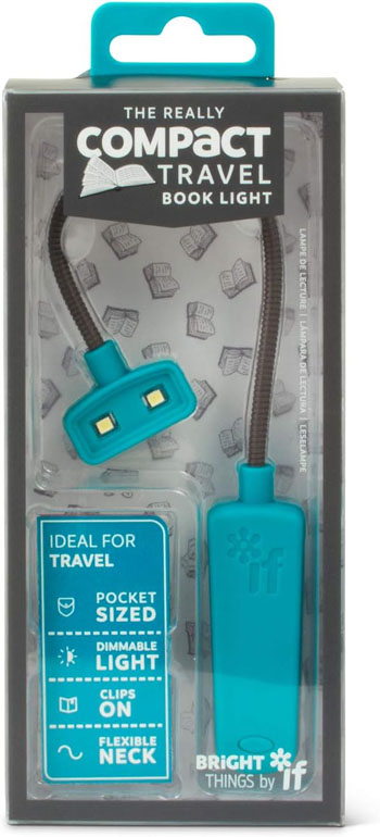 The Really COMPACT Travel Book Light - Turquoise