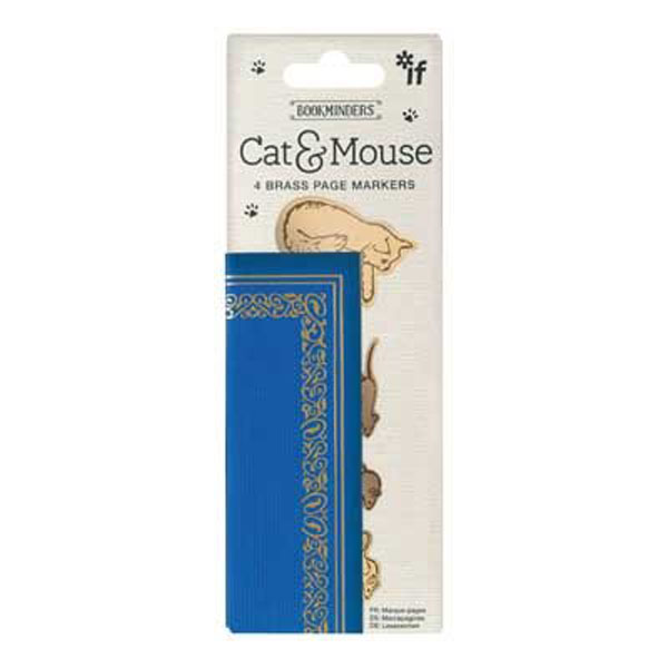 Bookminders Page Markers -  Cat & Mouse