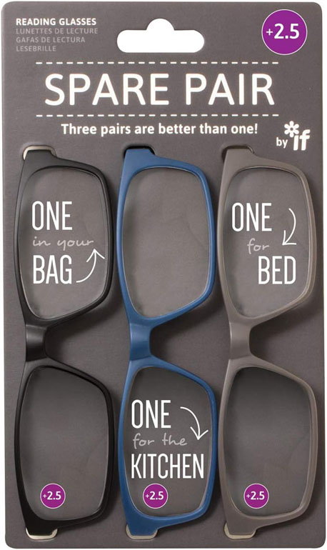 Spare Pair - Reading Glasses +2.5