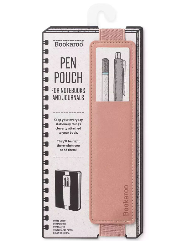 Bookaroo Pen Pouch Blush