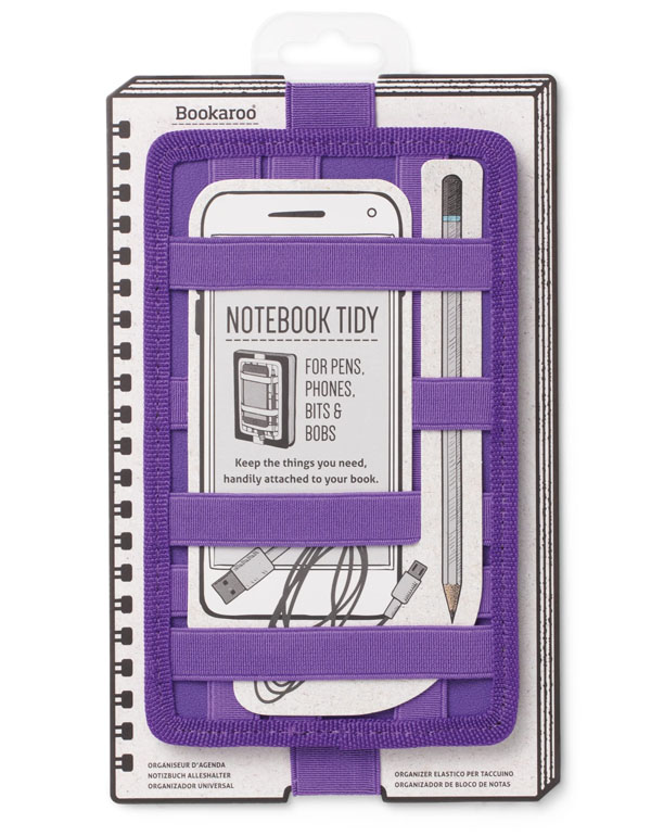 Bookaroo Notebook Tidy Purple