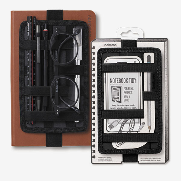 Bookaroo Notebook Tidy - Black