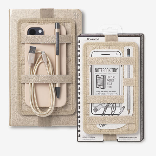 Bookaroo Notebook Tidy - Gold