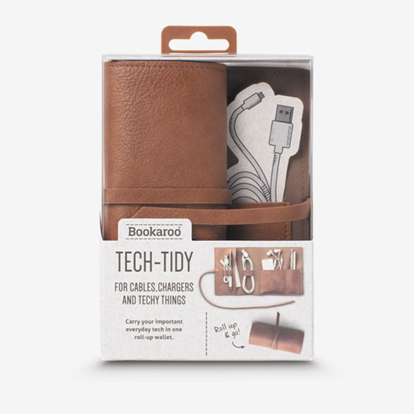 Bookaroo Tech-Tidy - Brown