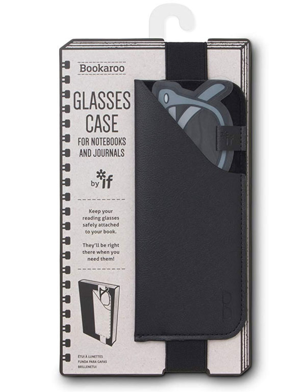 Bookaroo Glasses Case Black