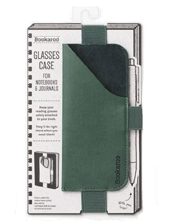 Bookaroo Glasses Case Forest Green