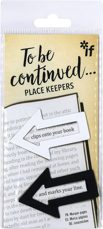 To Be Continued... Place Keepers - Black & White