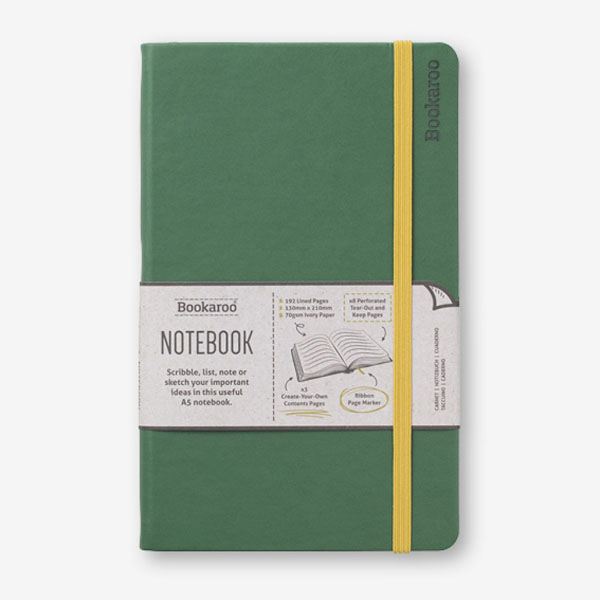 Bookaroo Journal - Forest Green (A5)