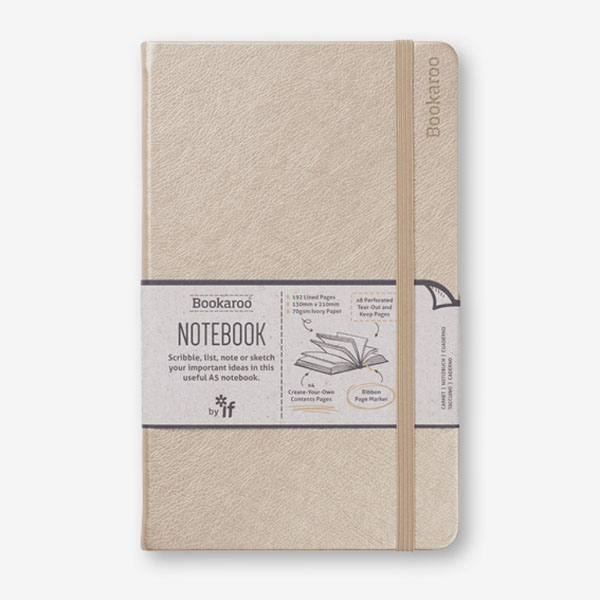 Bookaroo Journal - Gold (A5)