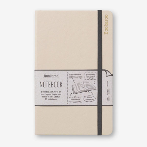 Bookaroo Journal - Cream (A5)